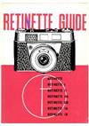 Kodak Retinette manual. Camera Instructions.